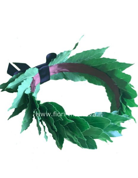 Coroncina di alloro per laurea (su misura)