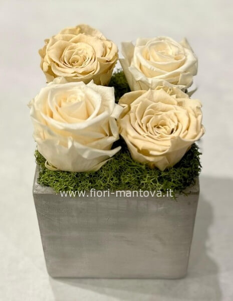 Composizione di Rose Stabilizzate